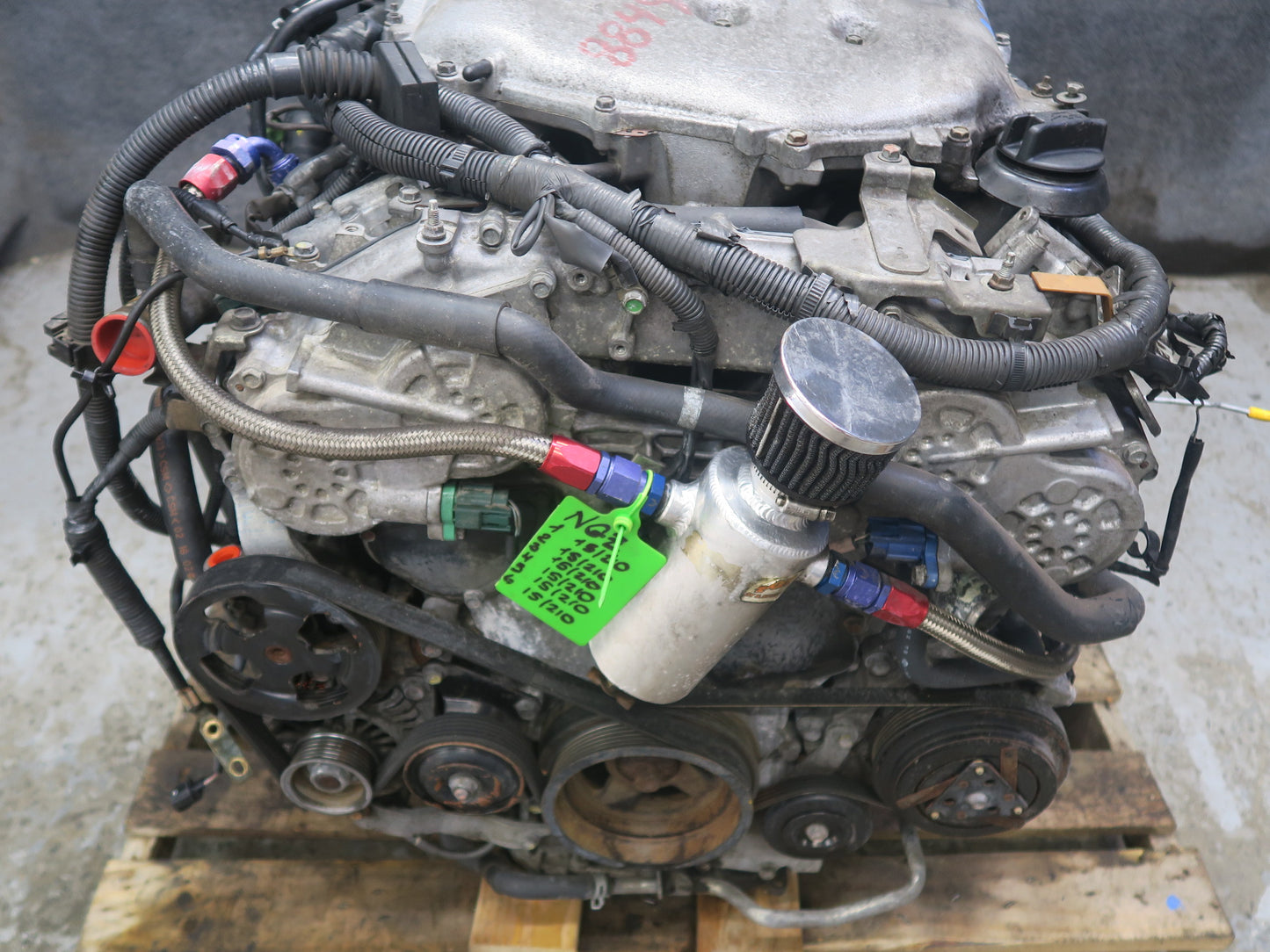 2006 Nissan 350Z 3.5L VQ35DE RWD M/T VIN A 4TH Digit Complete Engine Motor