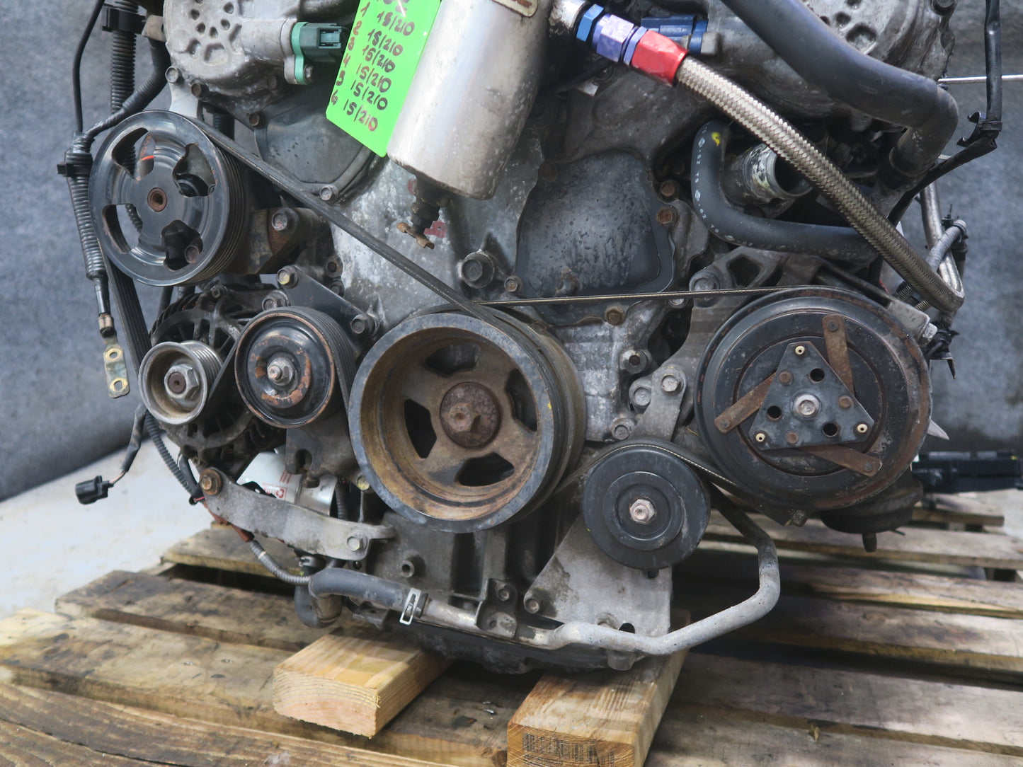 2006 Nissan 350Z 3.5L VQ35DE RWD M/T VIN A 4TH Digit Complete Engine Motor