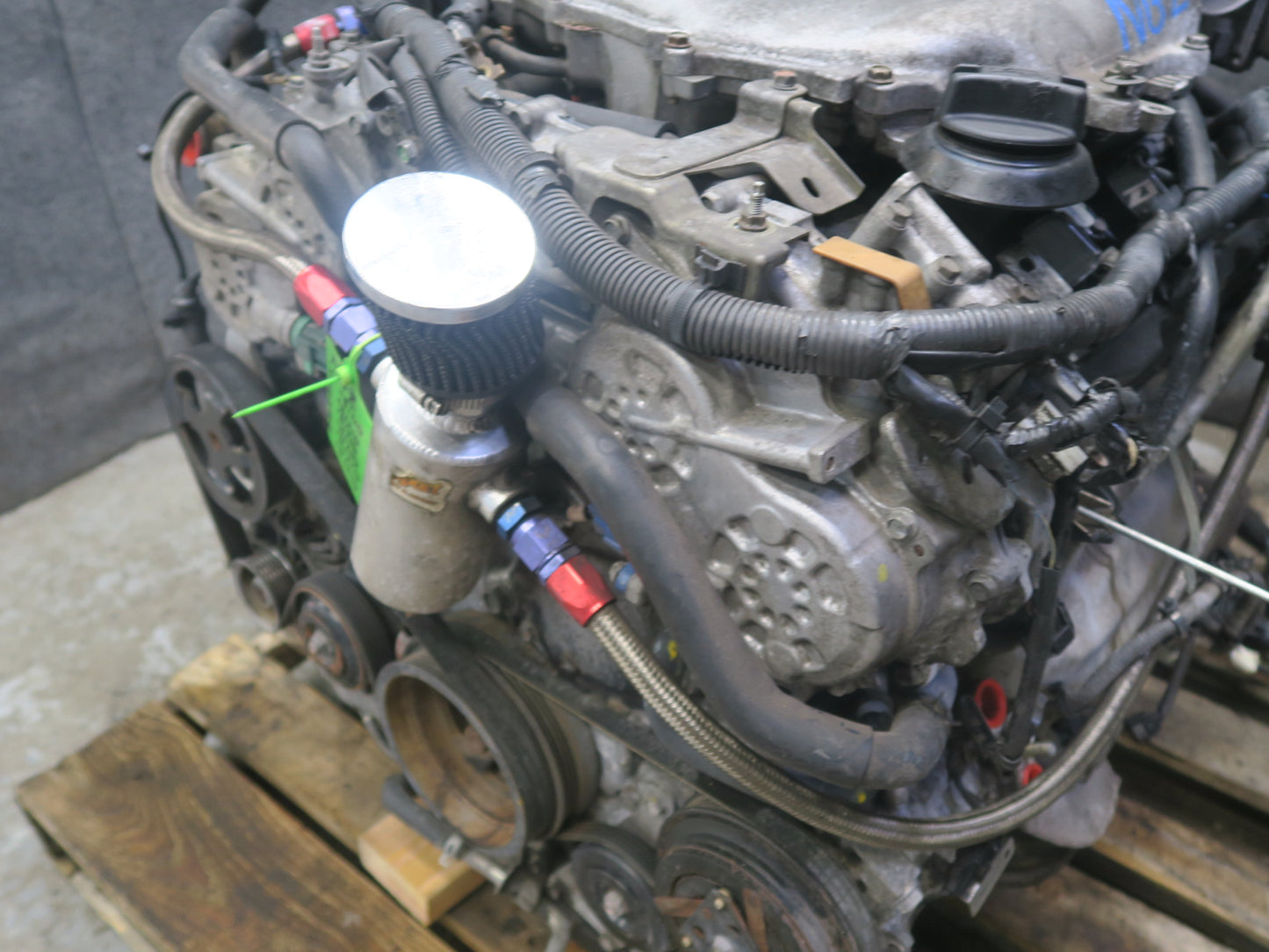 2006 Nissan 350Z 3.5L VQ35DE RWD M/T VIN A 4TH Digit Complete Engine Motor