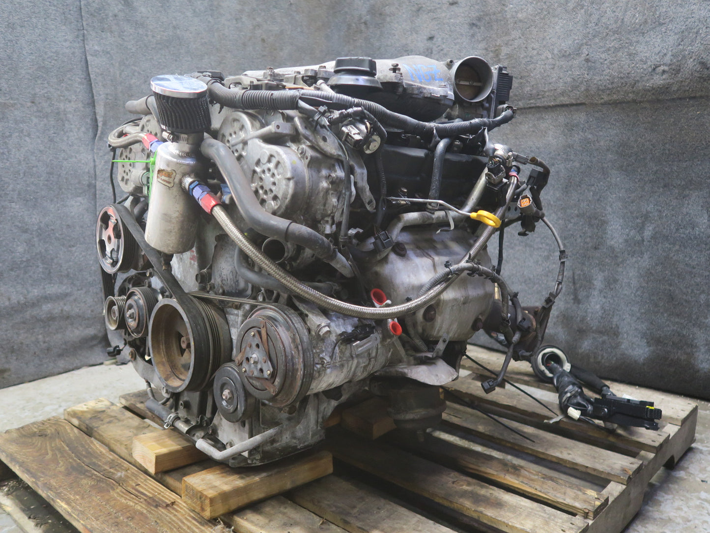 2006 Nissan 350Z 3.5L VQ35DE RWD M/T VIN A 4TH Digit Complete Engine Motor