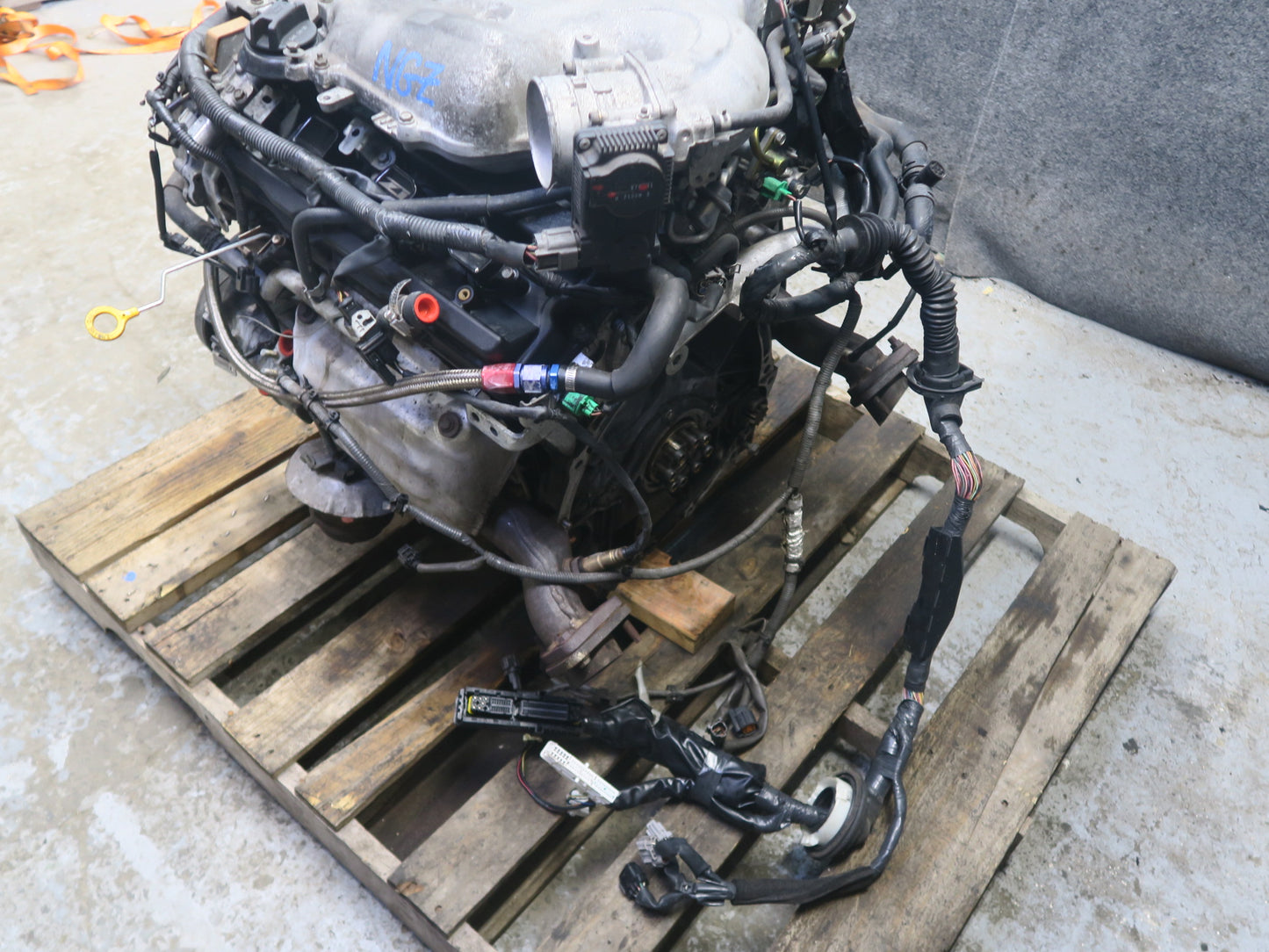 2006 Nissan 350Z 3.5L VQ35DE RWD M/T VIN A 4TH Digit Complete Engine Motor