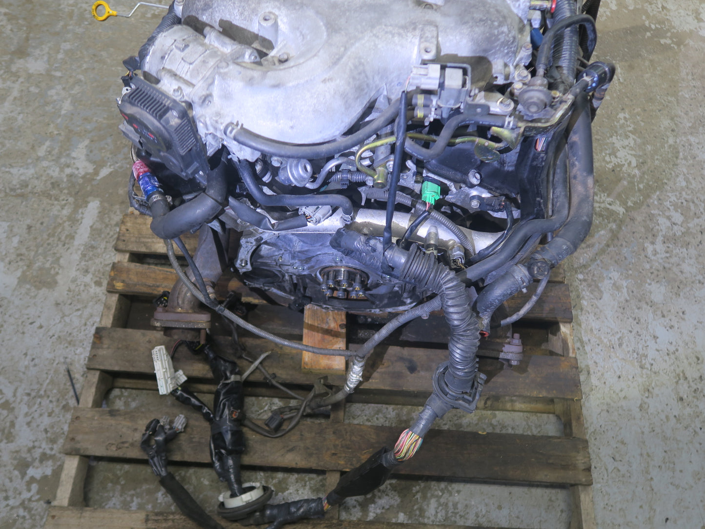 2006 Nissan 350Z 3.5L VQ35DE RWD M/T VIN A 4TH Digit Complete Engine Motor