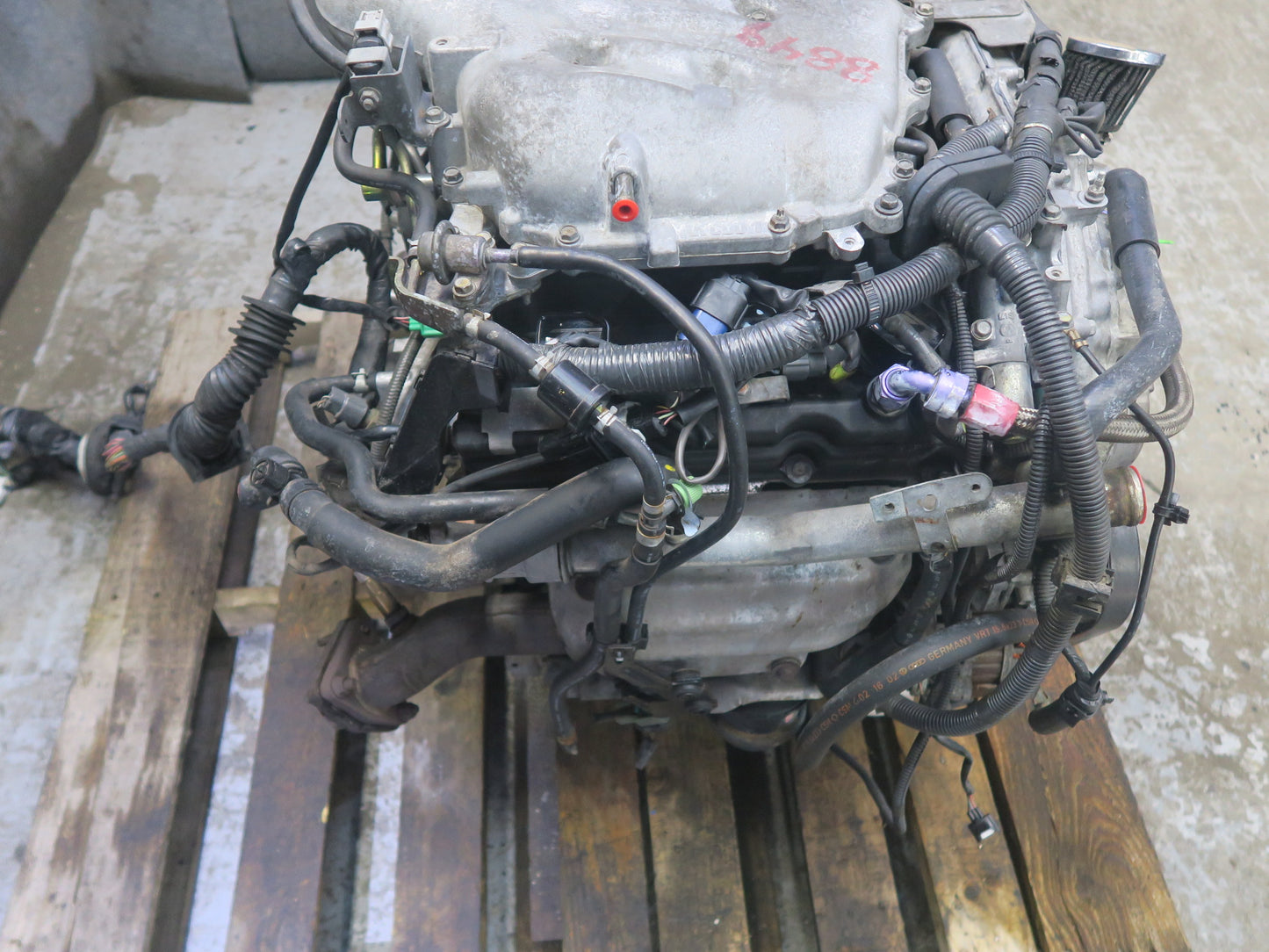 2006 Nissan 350Z 3.5L VQ35DE RWD M/T VIN A 4TH Digit Complete Engine Motor