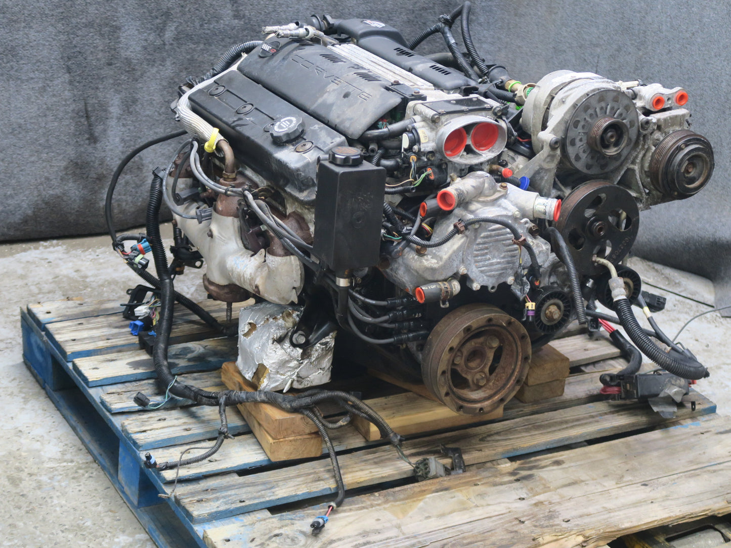 1995 Chevrolet Corvette C4 LT1 5.7L A/T VIN P 8th Complete Engine 87k Miles