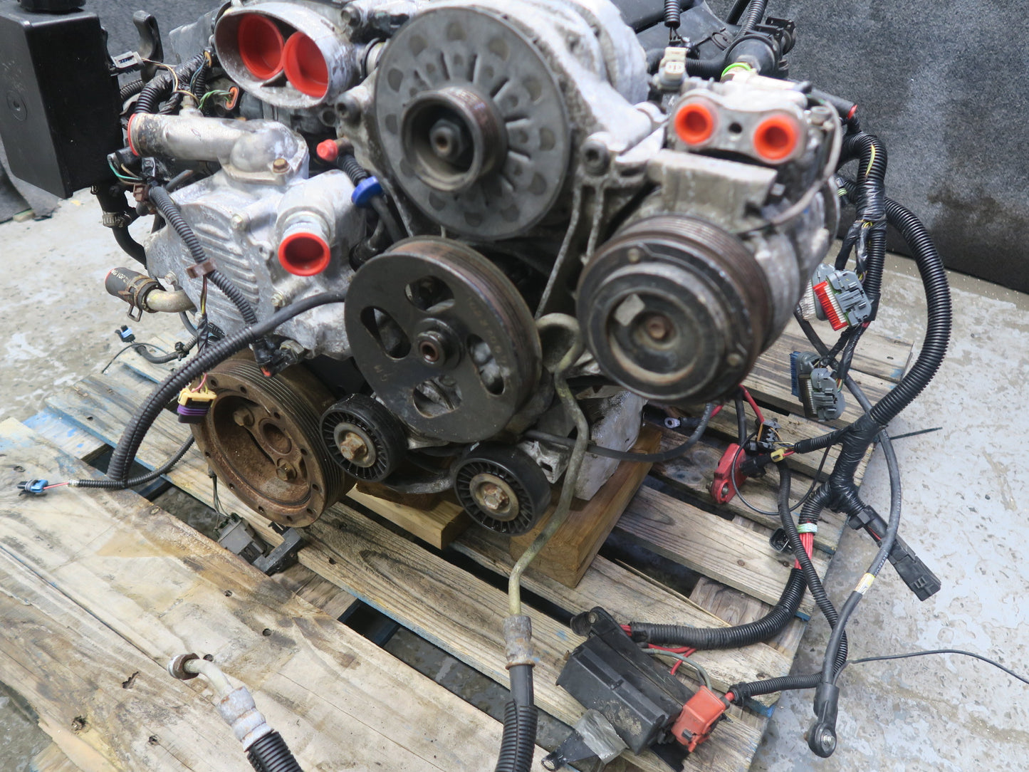 1995 Chevrolet Corvette C4 LT1 5.7L A/T VIN P 8th Complete Engine 87k Miles