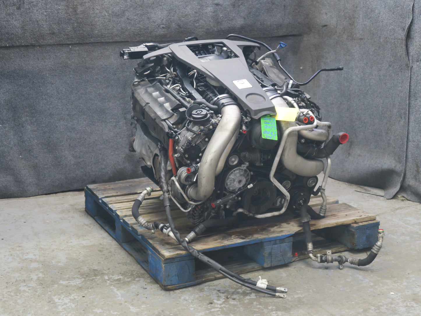 2013 Mercedes X166 W166 ML63 GL63 5.5L M157 157.982 Engine Motor w Turbos