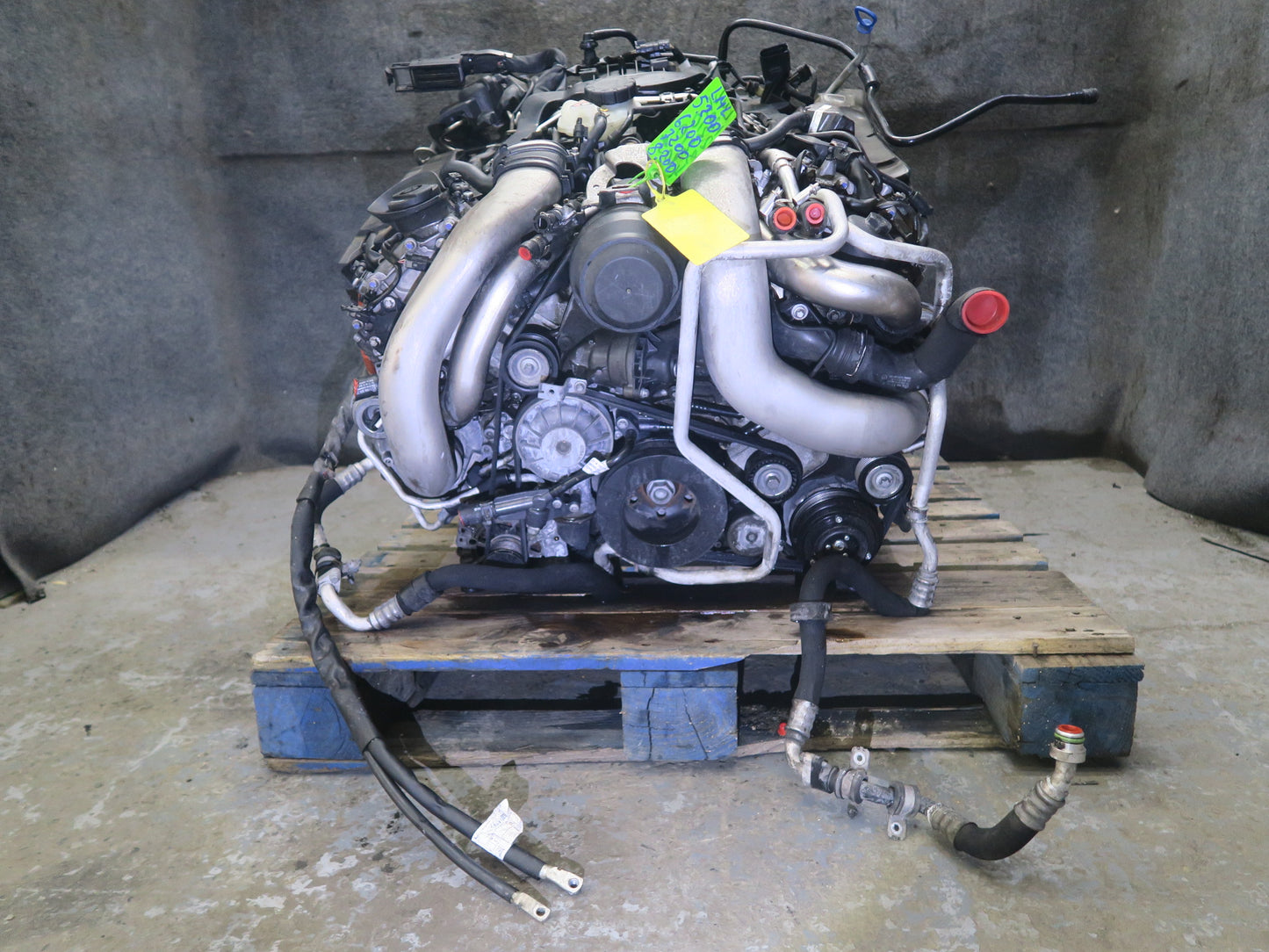 2013 Mercedes X166 W166 ML63 GL63 5.5L M157 157.982 Engine Motor w Turbos