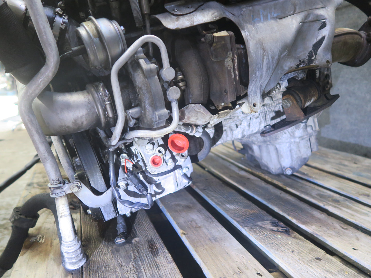 2013 Mercedes X166 W166 ML63 GL63 5.5L M157 157.982 Engine Motor w Turbos
