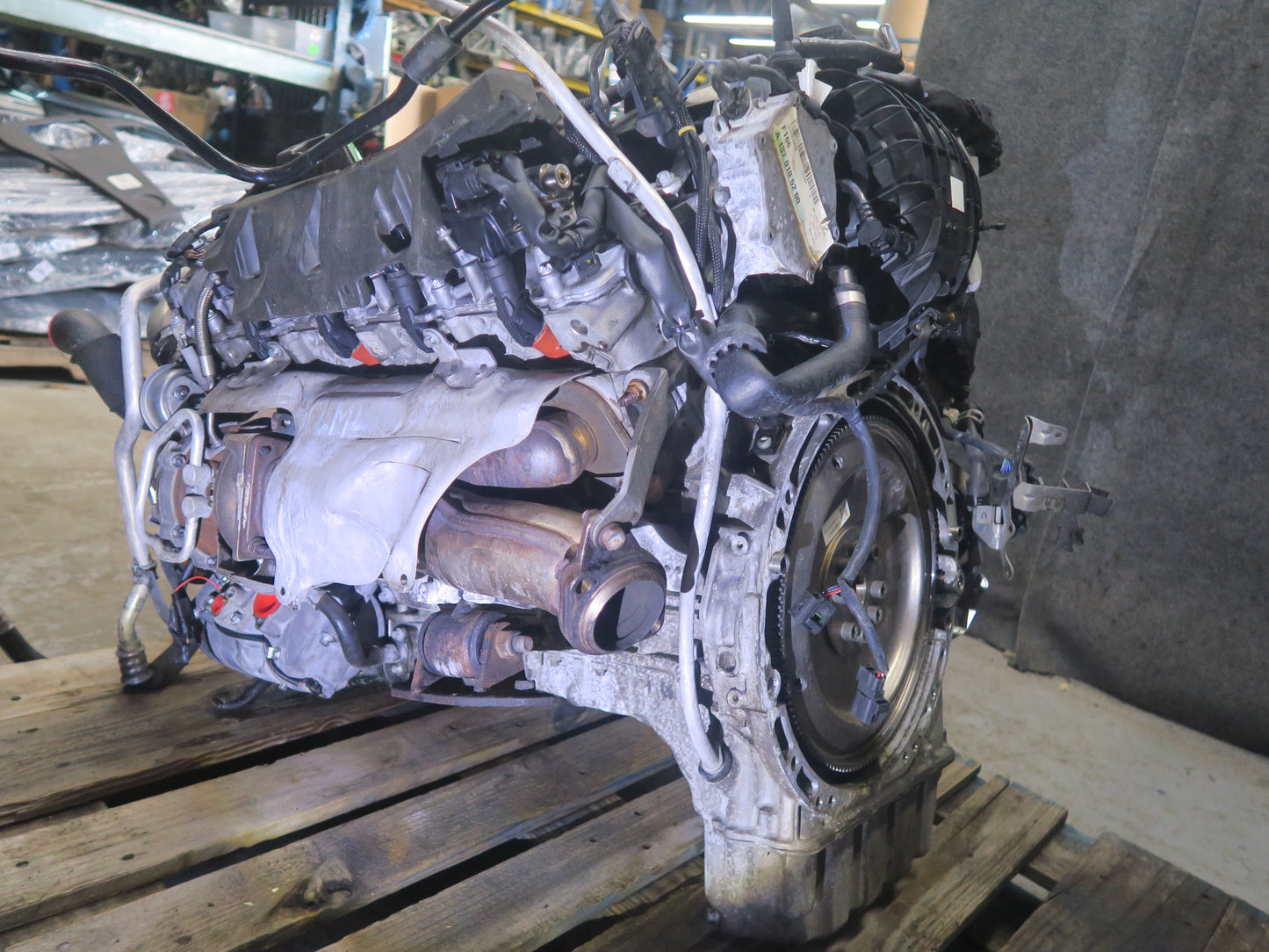 2013 Mercedes X166 W166 ML63 GL63 5.5L M157 157.982 Engine Motor w Turbos