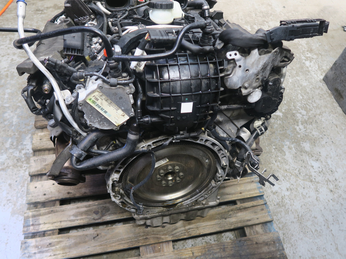 2013 Mercedes X166 W166 ML63 GL63 5.5L M157 157.982 Engine Motor w Turbos