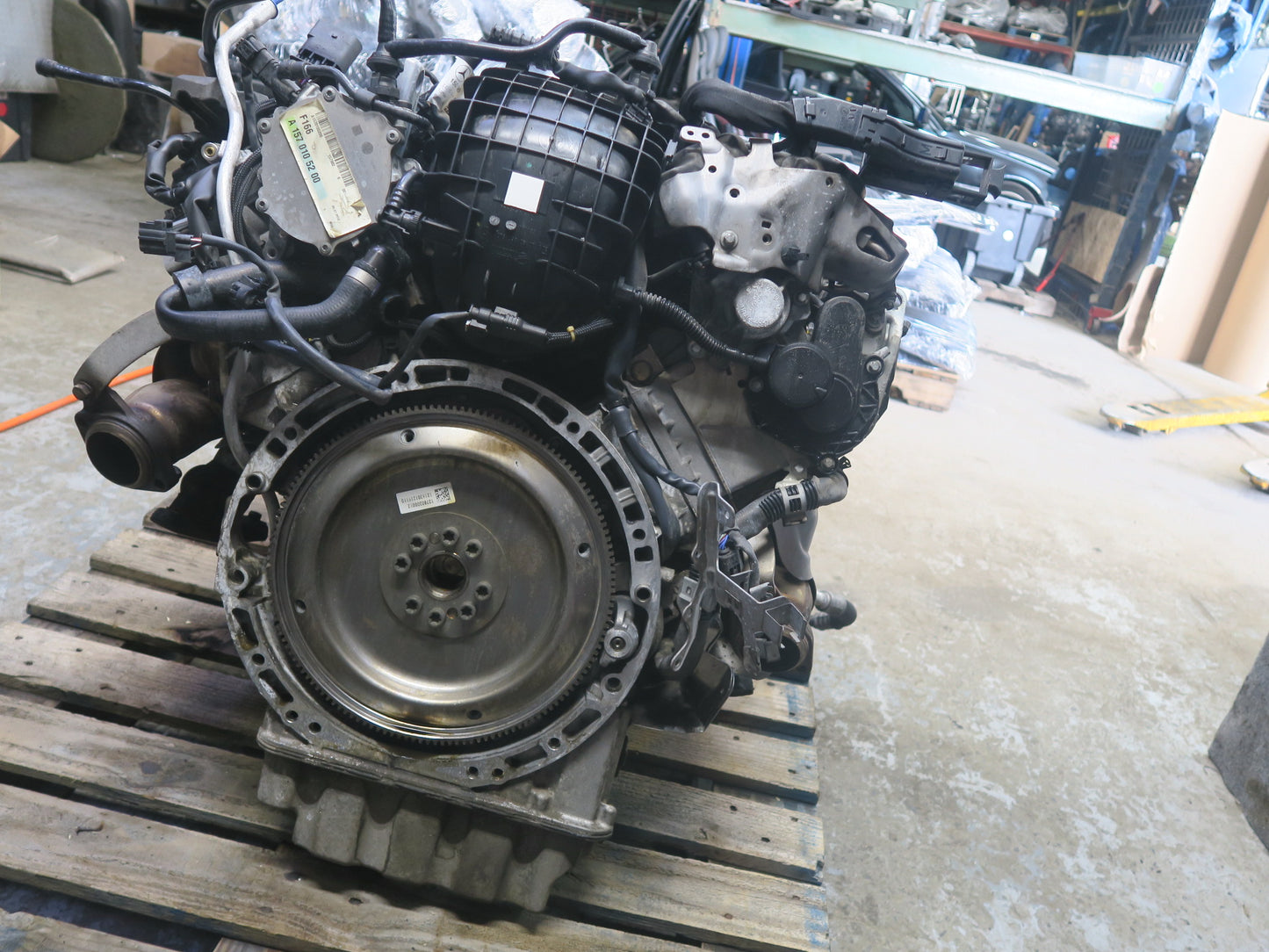2013 Mercedes X166 W166 ML63 GL63 5.5L M157 157.982 Engine Motor w Turbos
