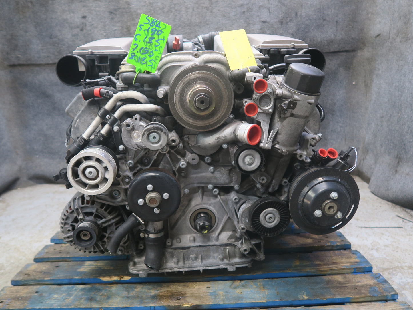03-06 Mercedes R230 SL55 AMG 5.5L 113.992 RWD Complete Engine Motor OEM