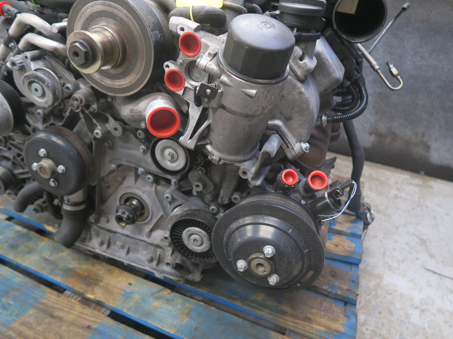 03-06 Mercedes R230 SL55 AMG 5.5L 113.992 RWD Complete Engine Motor OEM