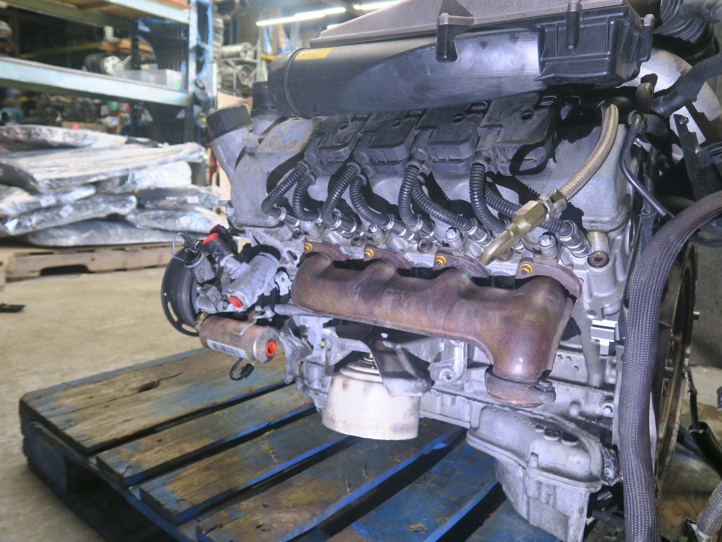 03-06 Mercedes R230 SL55 AMG 5.5L 113.992 RWD Complete Engine Motor OEM