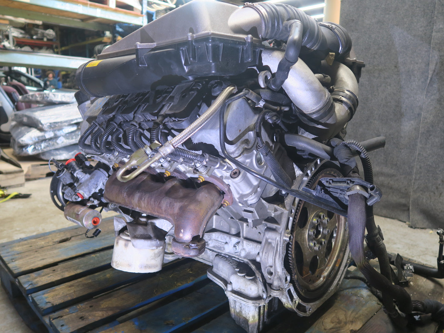 03-06 Mercedes R230 SL55 AMG 5.5L 113.992 RWD Complete Engine Motor OEM