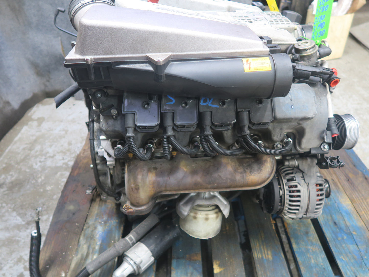 03-06 Mercedes R230 SL55 AMG 5.5L 113.992 RWD Complete Engine Motor OEM
