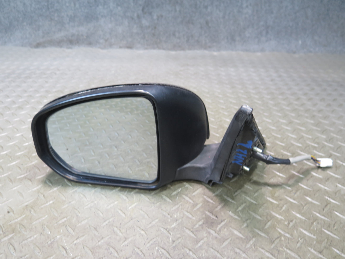 09-20 Nissan Z34 370Z Left Side View Exterior Power Heated Mirror Carbon OEM
