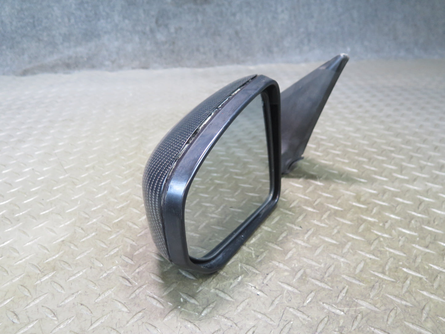 09-20 Nissan Z34 370Z Left Side View Exterior Power Heated Mirror Carbon OEM