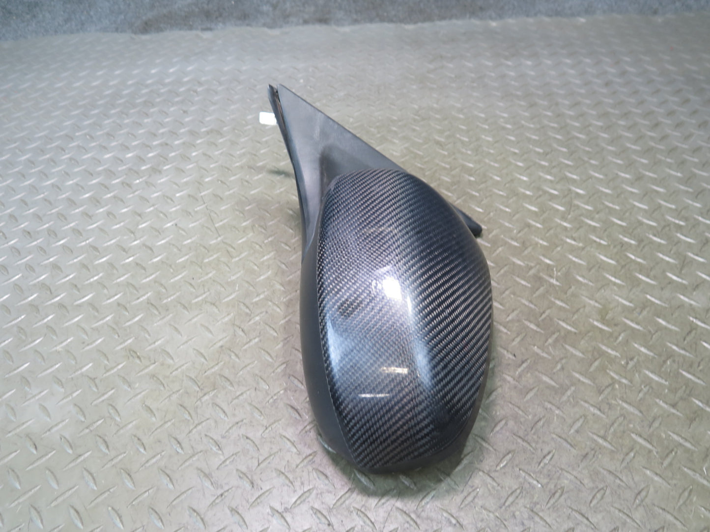 09-20 Nissan Z34 370Z Left Side View Exterior Power Heated Mirror Carbon OEM