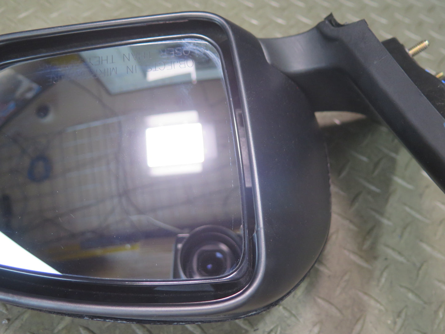09-20 Nissan Z34 370Z Right Side View Exterior Power Heated Mirror Carbon OEM