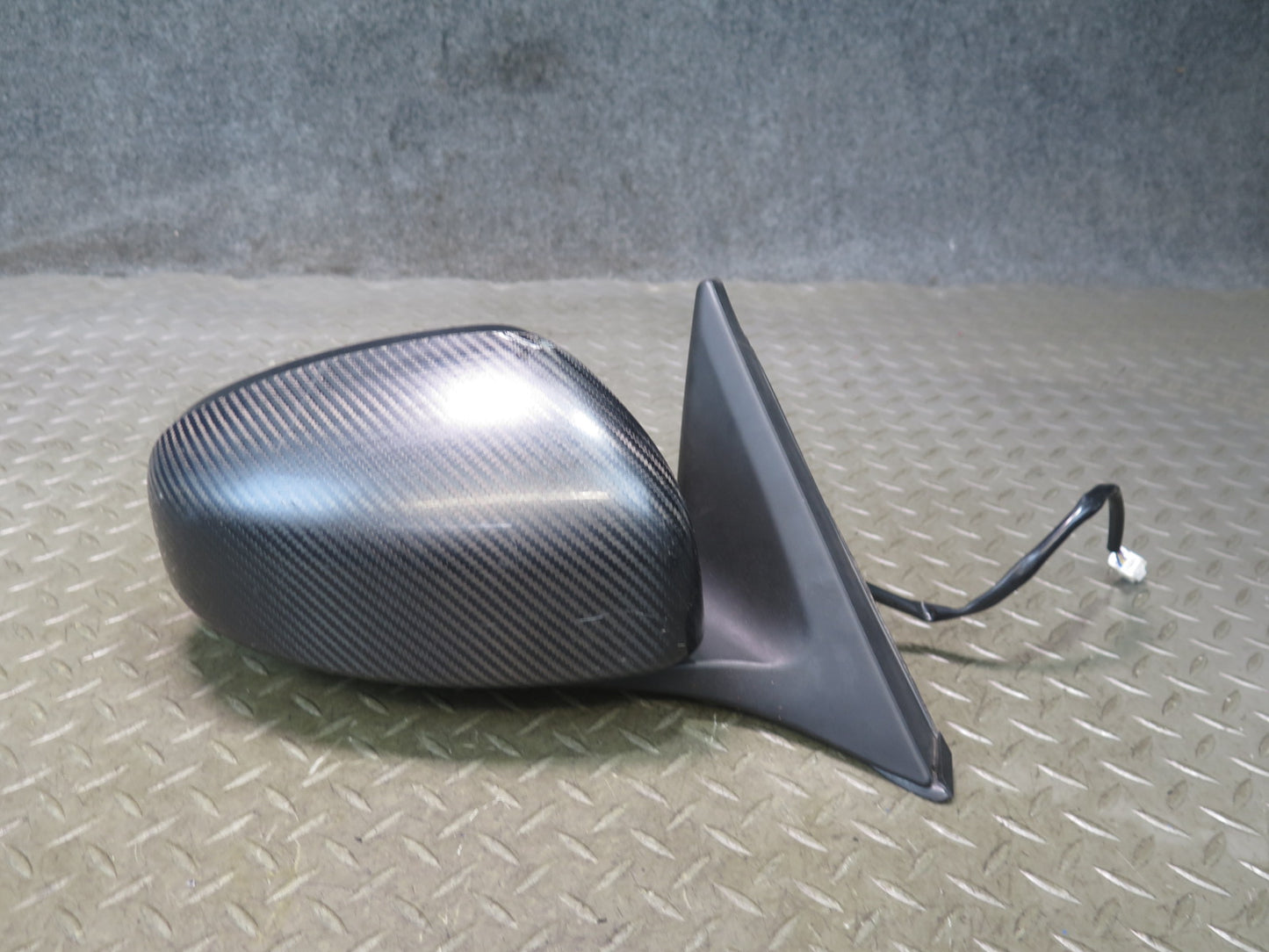 09-20 Nissan Z34 370Z Right Side View Exterior Power Heated Mirror Carbon OEM