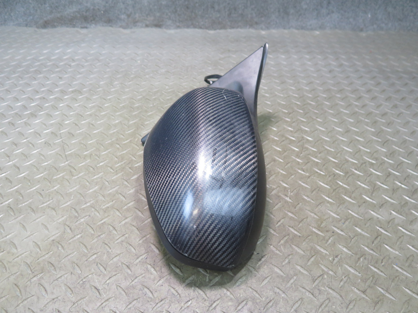 09-20 Nissan Z34 370Z Right Side View Exterior Power Heated Mirror Carbon OEM