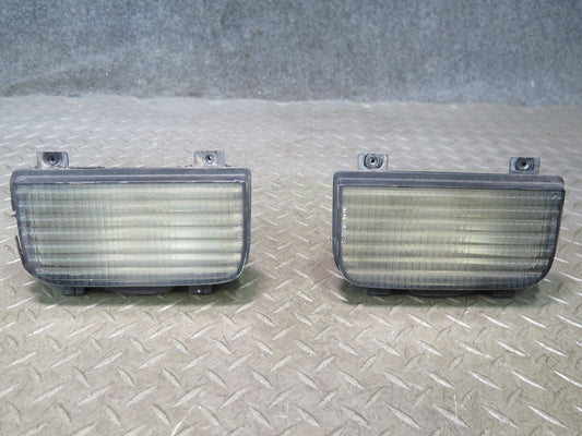 91-96 Chevrolet Corvette C4 Rear Bumper Reverse Back UP Light Lamp Set OEM