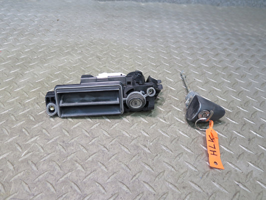 05-11 Mercedes R171 Slk-class Rear Trunk Lid Handle Door Lock Cylinder KEY Set