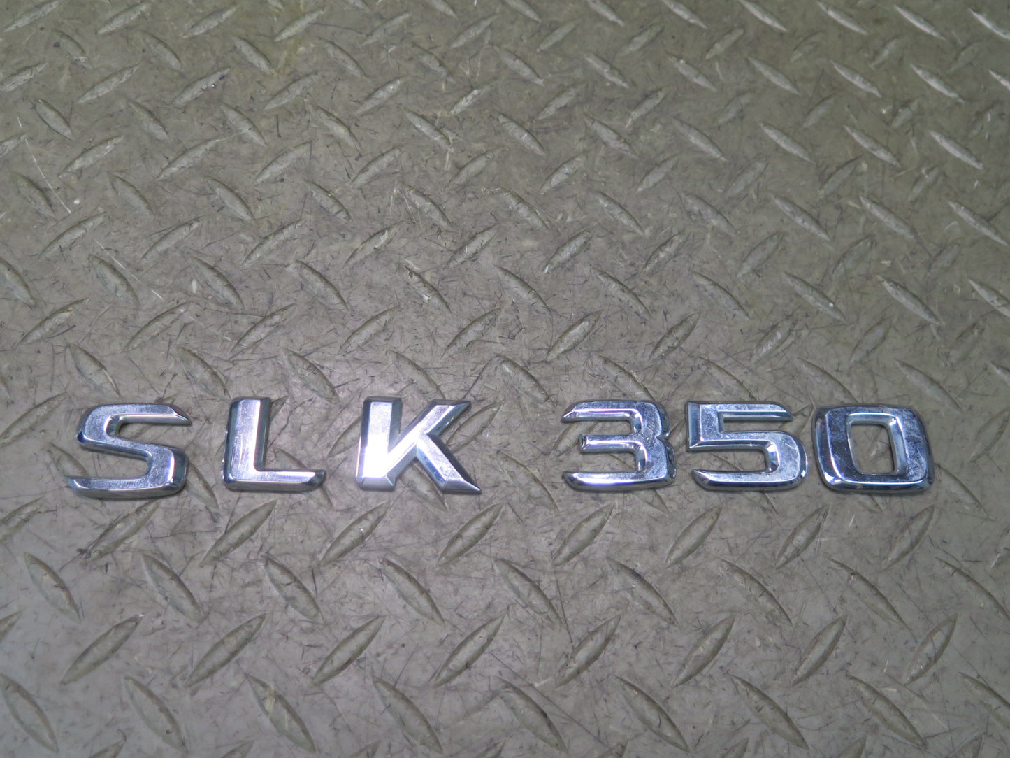 05-11 Mercedes R171 SLK350 Reartrunk Lid Emblem Logo Badge Symbol Set OEM