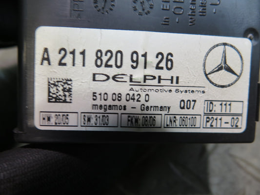 05-11 Mercedes R171 Slk-class Anti Theft Alarm Module 2118209126 OEM