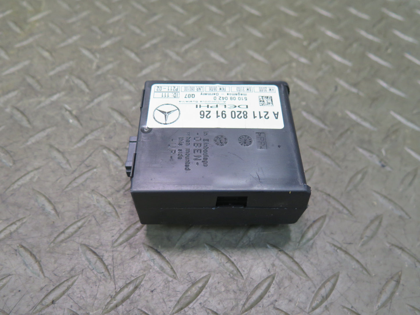 05-11 Mercedes R171 Slk-class Anti Theft Alarm Module 2118209126 OEM