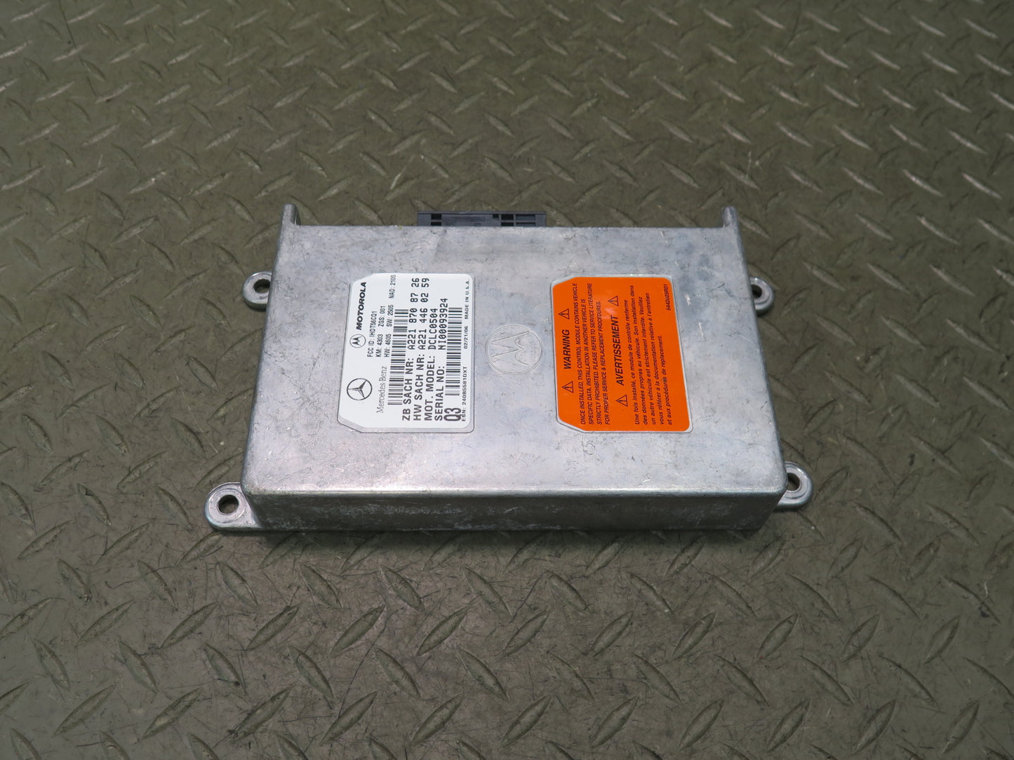 05-11 Mercedes R171 Slk-class Voice Communication Control Module 2218708726 OEM