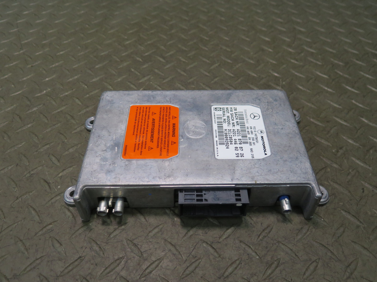 05-11 Mercedes R171 Slk-class Voice Communication Control Module 2218708726 OEM