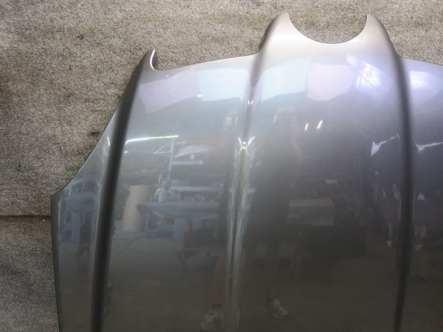 05-11 Mercedes R171 SLK Front Hood Bonnet Shell Panel Graphite Metallic OEM