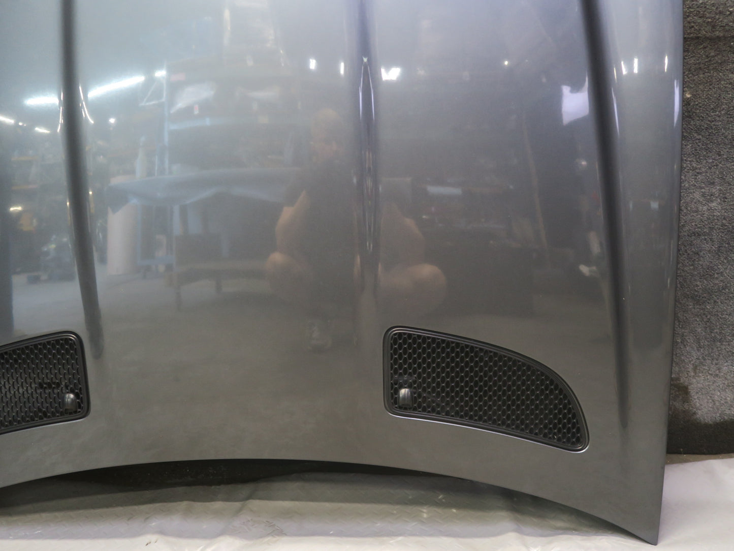 05-11 Mercedes R171 SLK Front Hood Bonnet Shell Panel Graphite Metallic OEM