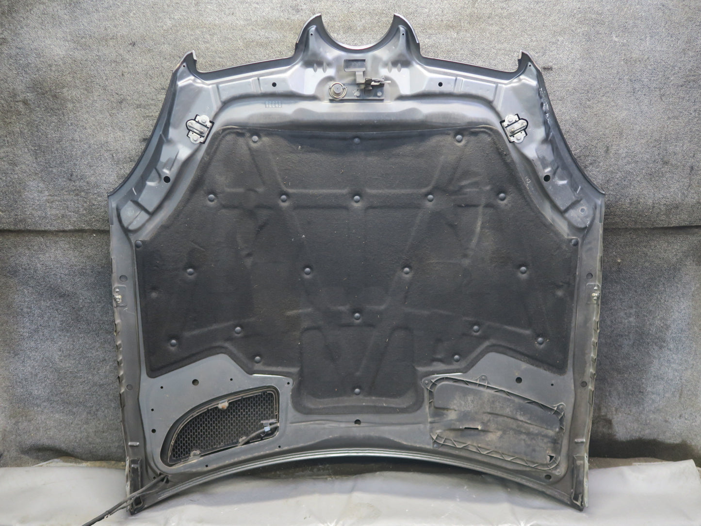 05-11 Mercedes R171 SLK Front Hood Bonnet Shell Panel Graphite Metallic OEM