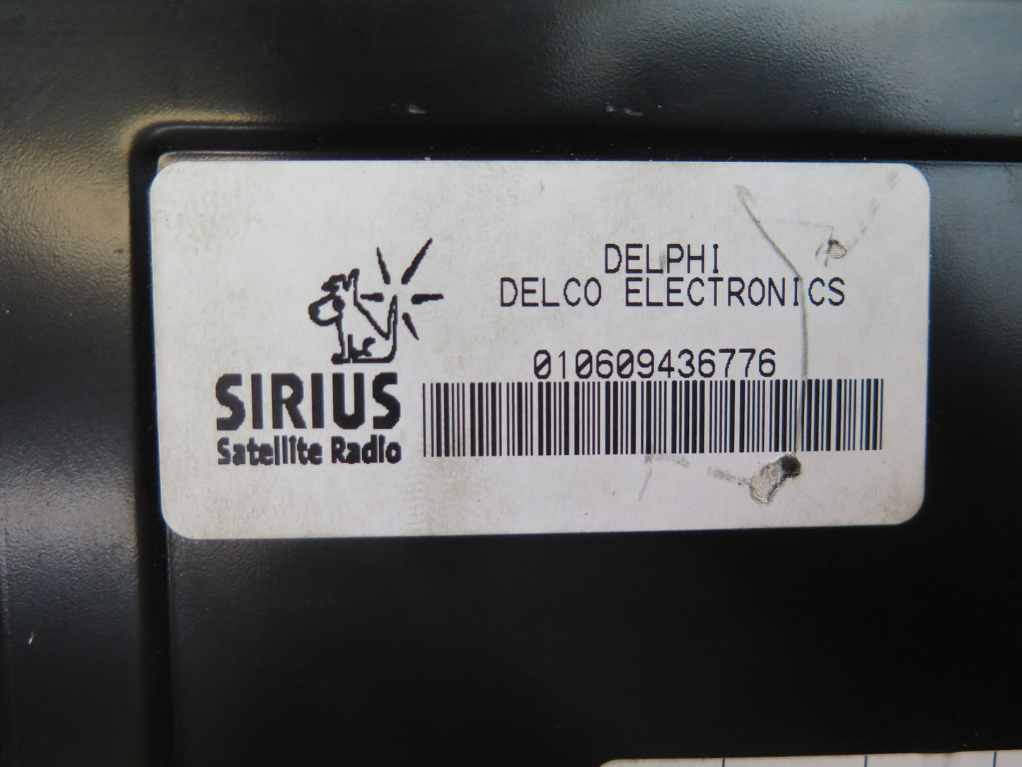 05-11 Mercedes R171 SLK Sirius Satellite Radio Control Module 169827016 OEM
