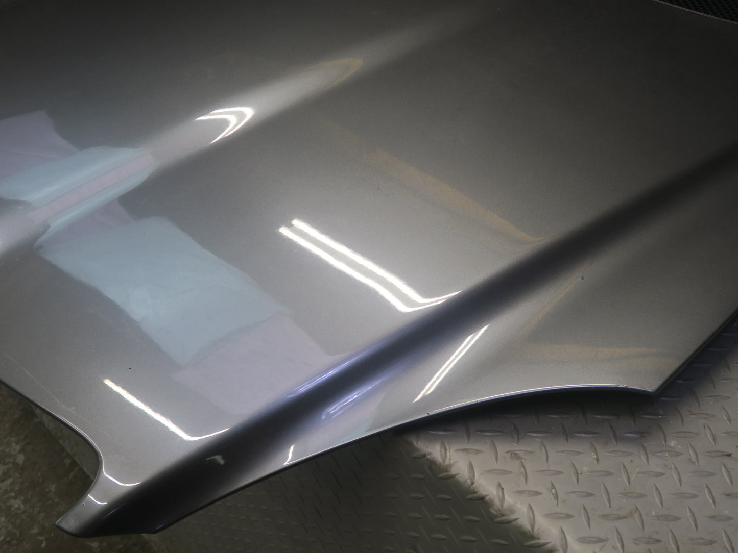 05-11 Mercedes R171 SLK Front Hood Bonnet Shell Panel Graphite Metallic OEM