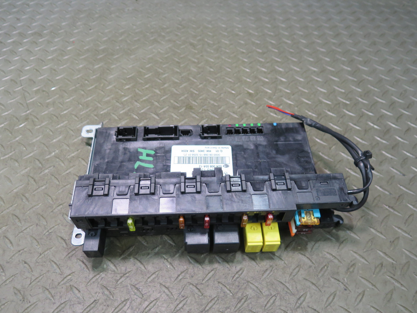 05-11 Mercedes R171 Slk-class Rear SAM Fuse Relay Box Module 1715451301 OEM