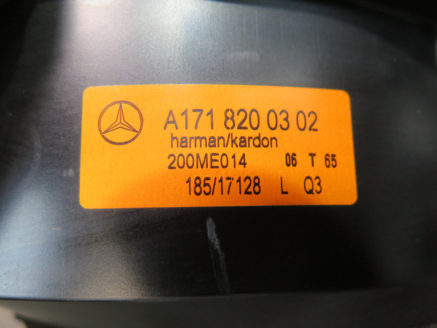 05-11 Mercedes R171 Slk-class Set of 2 Harman Kardon Door Speaker OEM