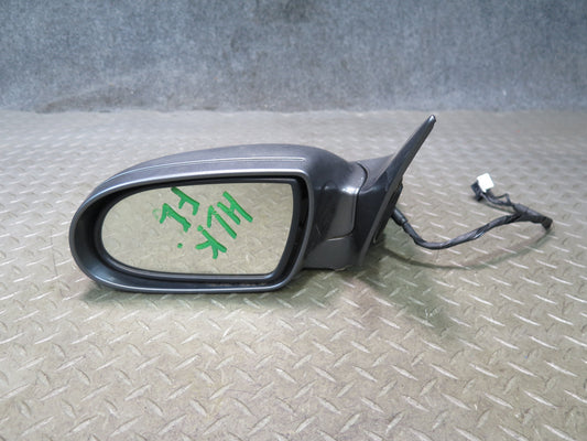 05-08 Mercedes R171 SLK Left Exterior Side View Mirror Graphite Metallic OEM