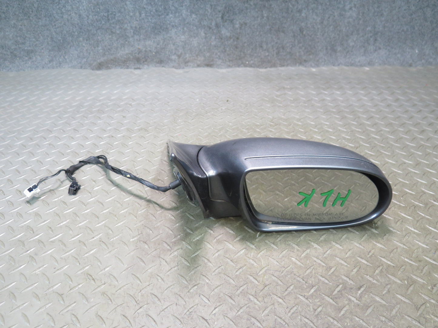 05-08 Mercedes R171 SLK Right Exterior Side View Mirror Graphite Metallic OEM