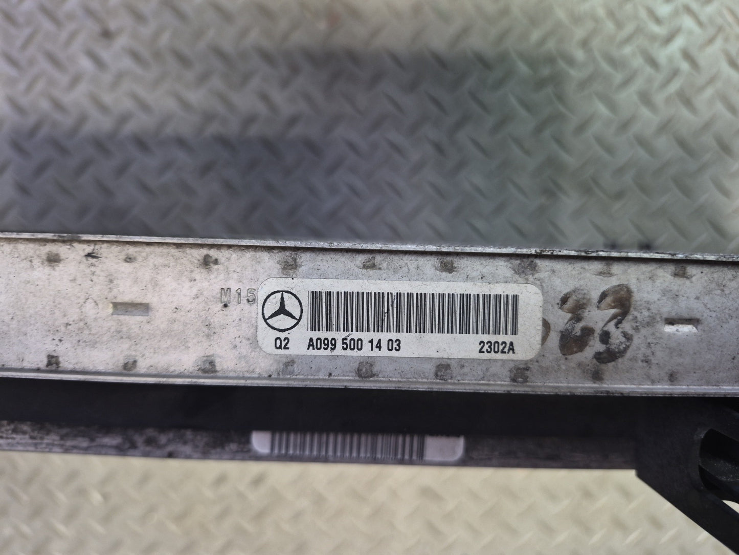 2012-2015 Mercedes W166 ML63 AMG 5.5L Engine Motor Cooling Radiator Assembly