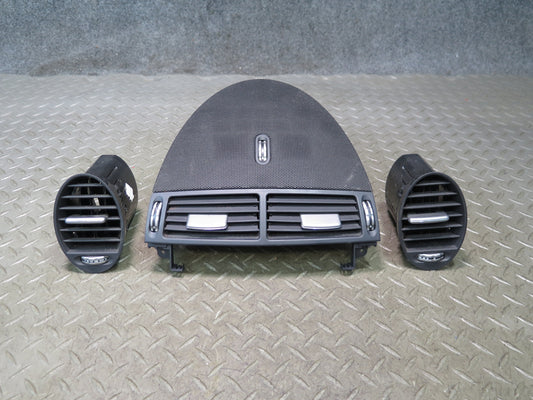05-11 Mercedes R171 Slk-class Set of 3 Dash Front Left Center Right A/C Air Vent