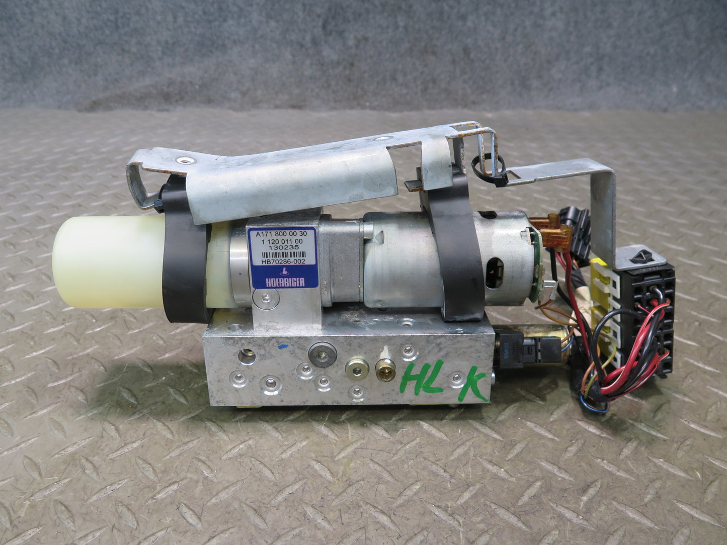 05-11 Mercedes R171 SLK Convertible TOP Roof Hydraulic Pump Motor 1718000030 OEM