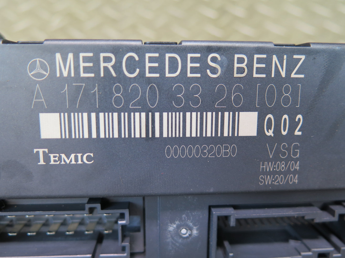 05-11 Mercedes R171 Slk-class Convertible TOP Roof Control Module 1718203326 OEM