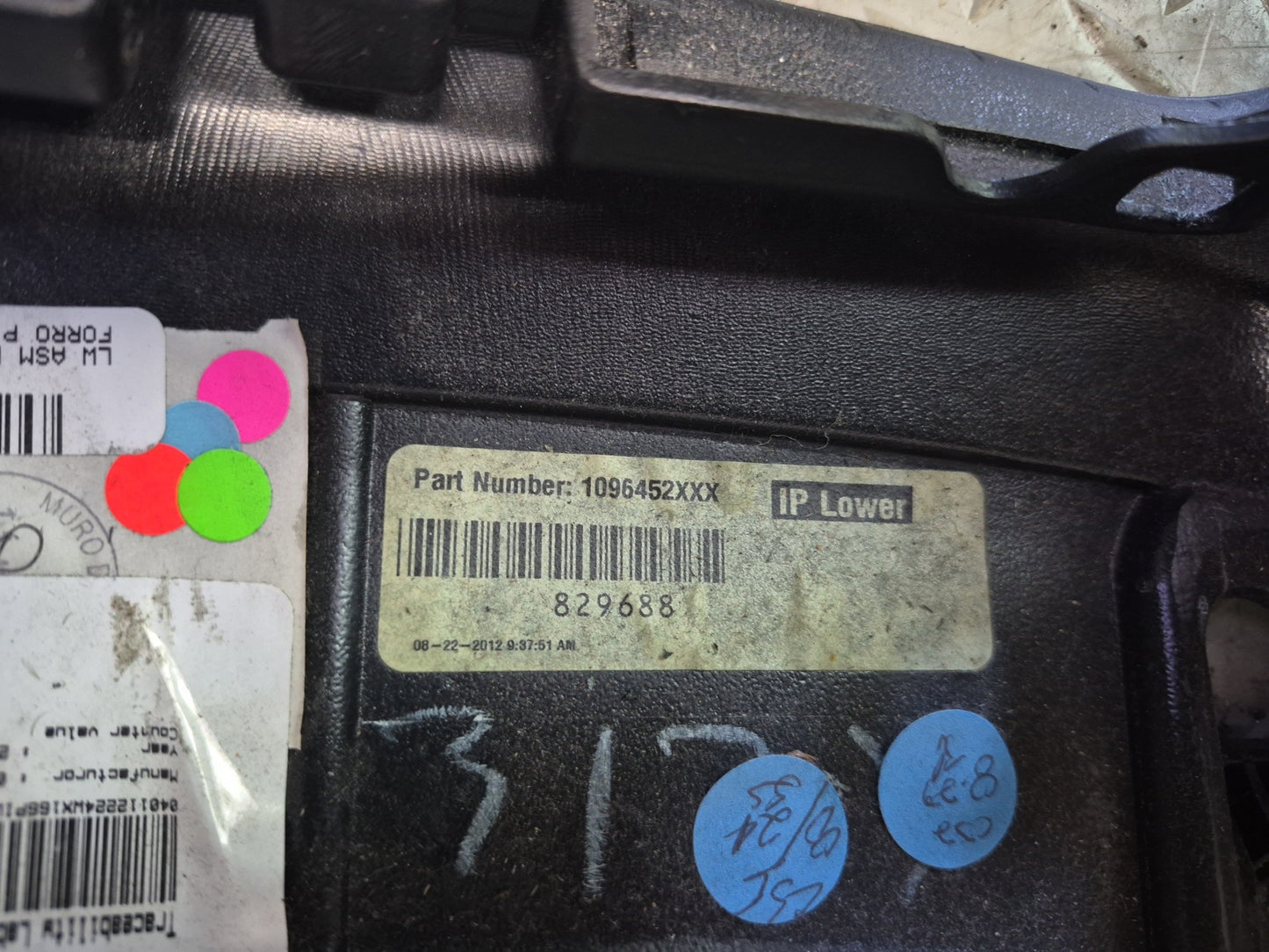 2012-2019 Mercedes X166 W166 ML GLE Front Left Driver Side Dash Lower Knee Panel
