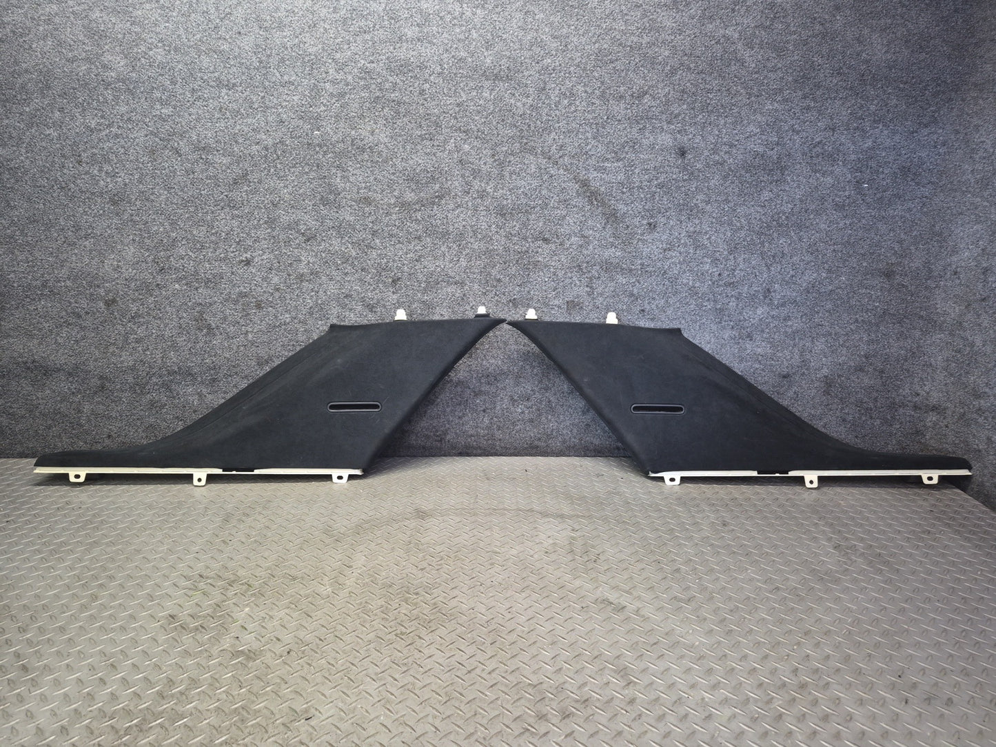 2012-2015 Mercedes X166 W166 ML Rear Left & Right C Pillar Upper Trim Cover Set