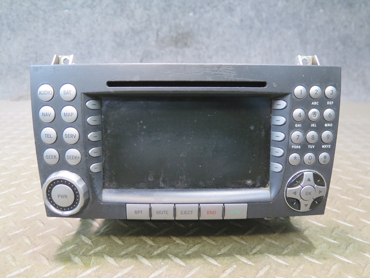05-08 Mercedes R171 Slk-class GPS Navi Radio CD Player Receiver Head Unit OEM