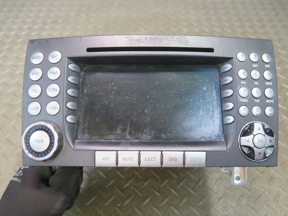 05-08 Mercedes R171 Slk-class GPS Navi Radio CD Player Receiver Head Unit OEM